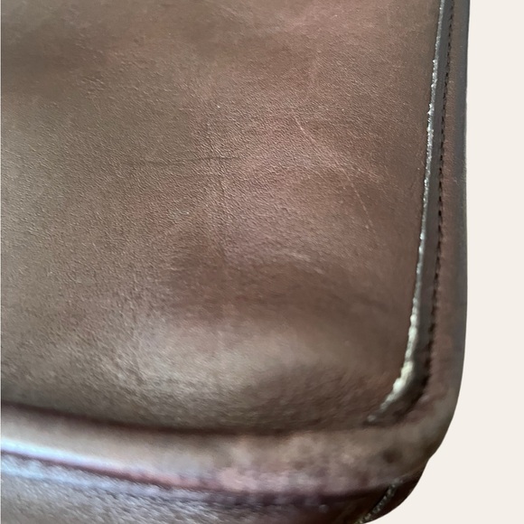 Vintage chocolate brown Coach purse - Picture 3 of 7